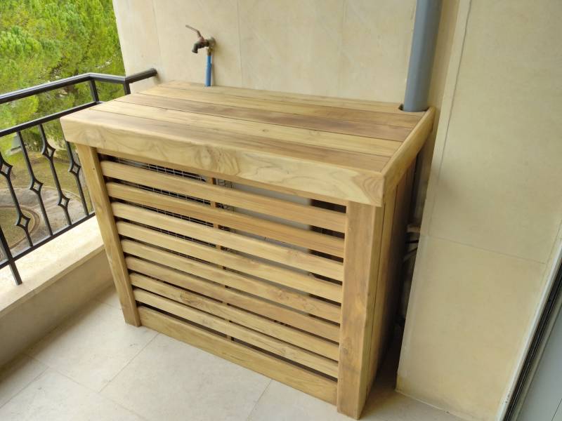 Création de jardinières et caches climatisation à Marseille dans les Bouches-du-Rhône